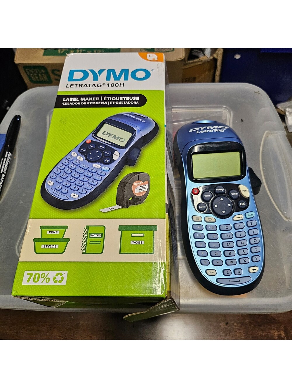 DYMO LetraTag 100H handheld label maker